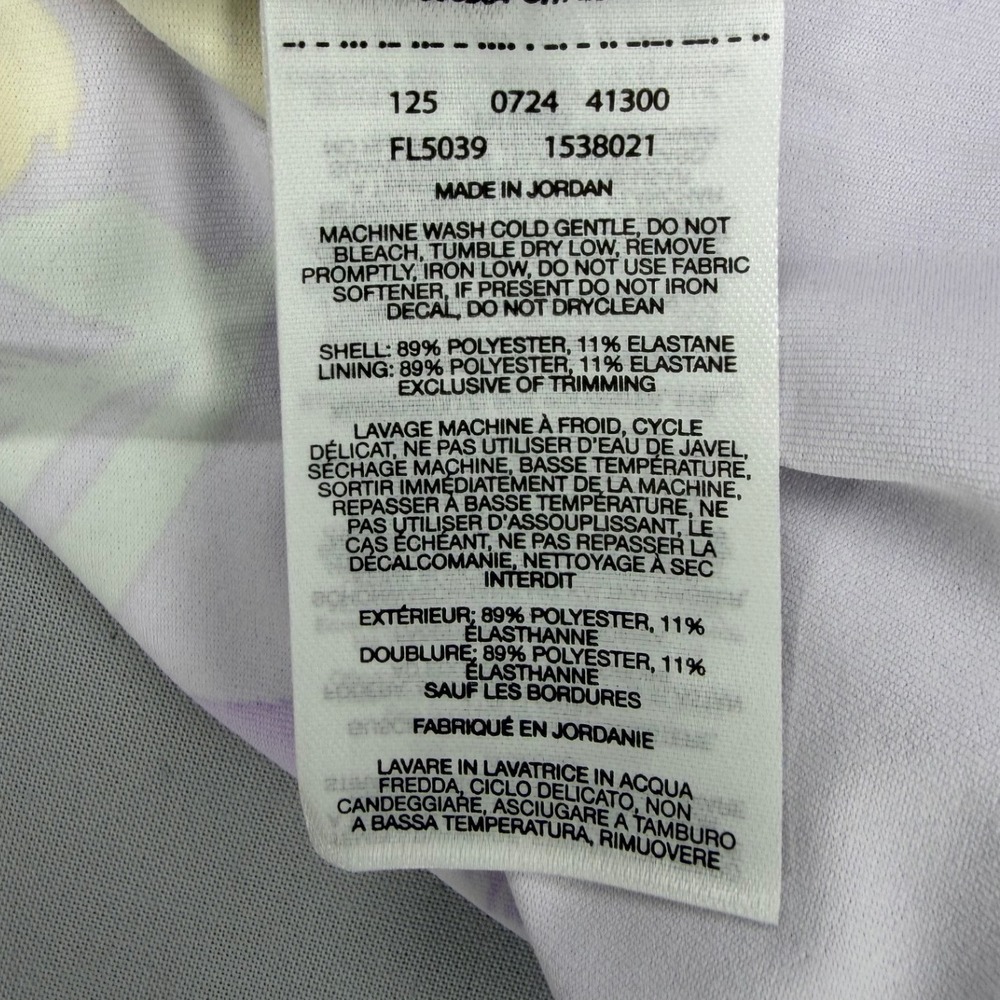 Columbia PFG Freezer III Dress Womens Medium Lavender Floral Stretch Gorpcore - Picture 8 of 10